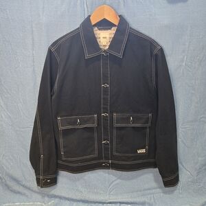 Vans Men's Black Shirt Jacket